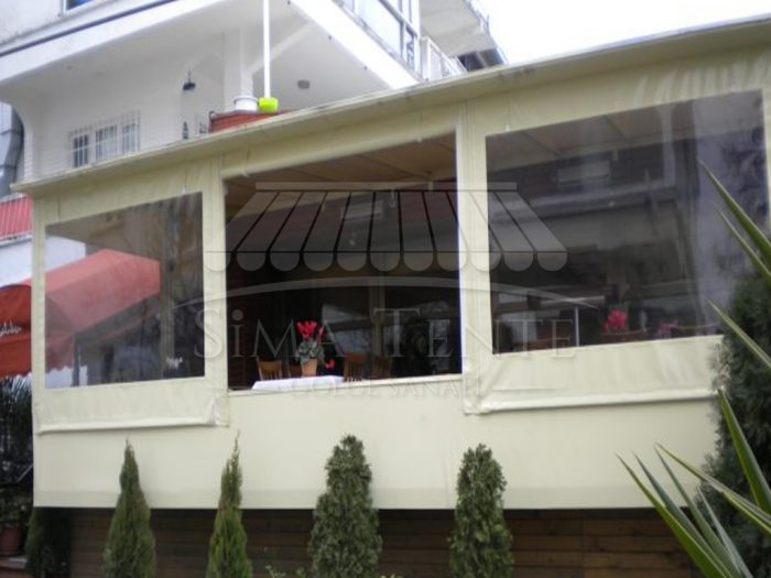 Şeffaf Branda Kış Bahçesi