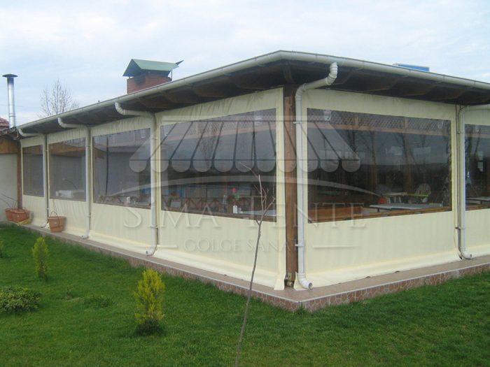Şeffaf Branda Kış Bahçesi
